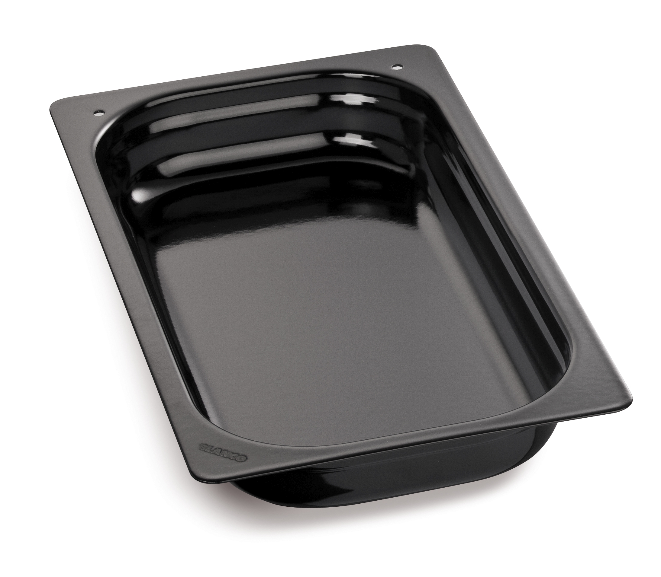 GN-Behälter 1/2-40 emailliert schwarz