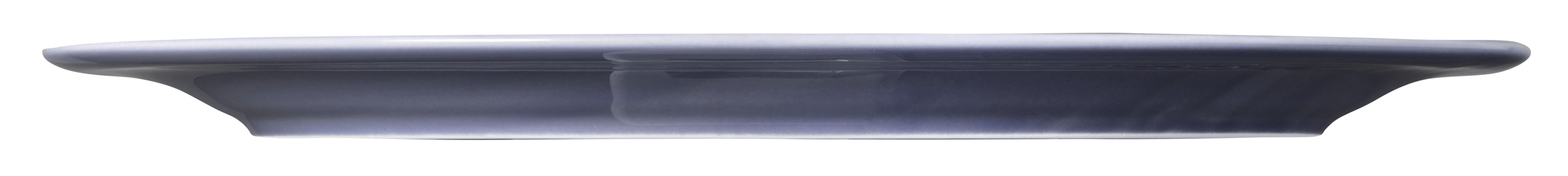 Platte oval mit Relief oval 35x28cm BEAT fliederblau