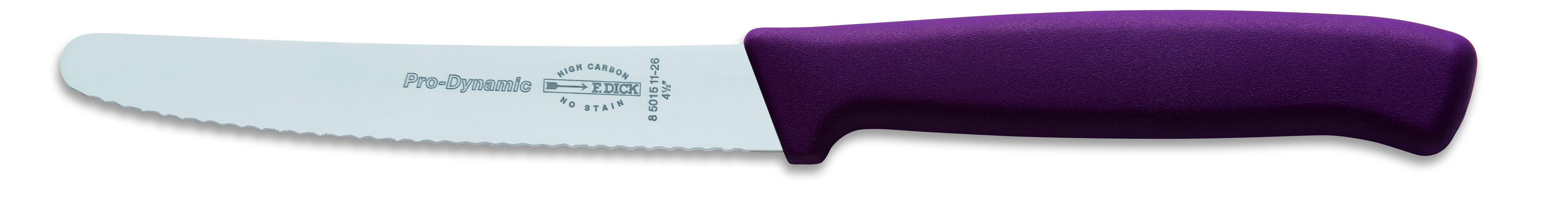 Allzweckmesser m. Welle 11cm DICK PRO DYNAMIC lila