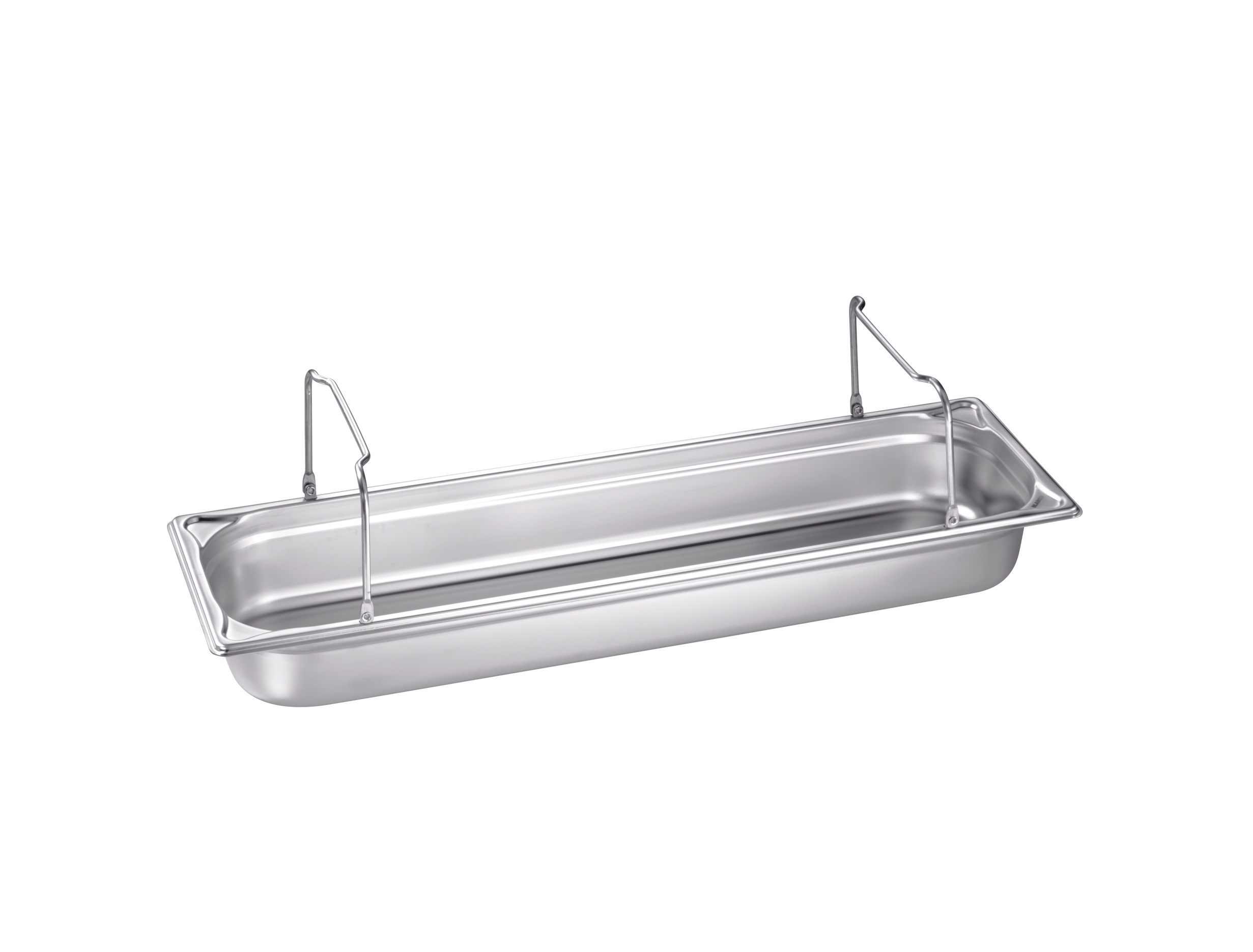 GN-Behälter 2/4-65 mit Bügelgriffen 18/10