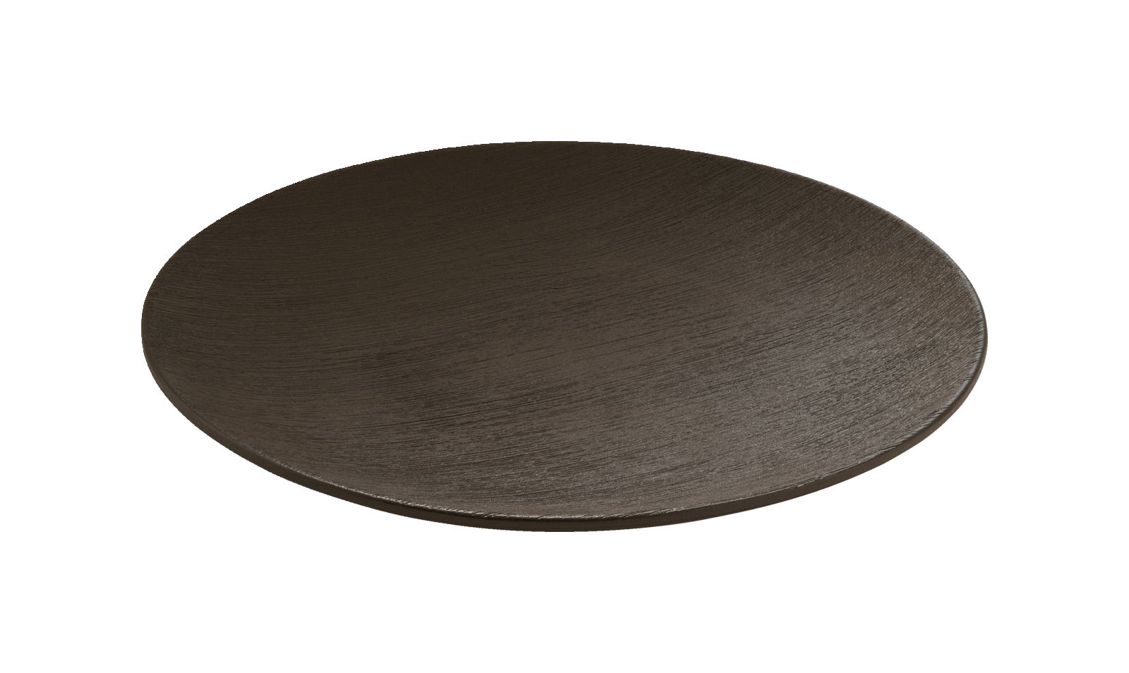 Teller Coup 22cm BRUSH schwarz