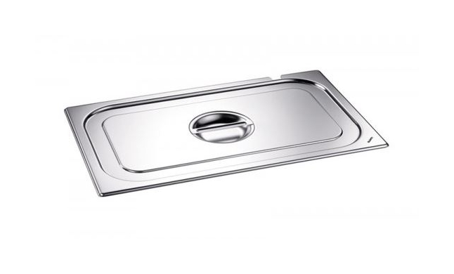 GN-Deckel 2/4 mit Griffmulde 18/10