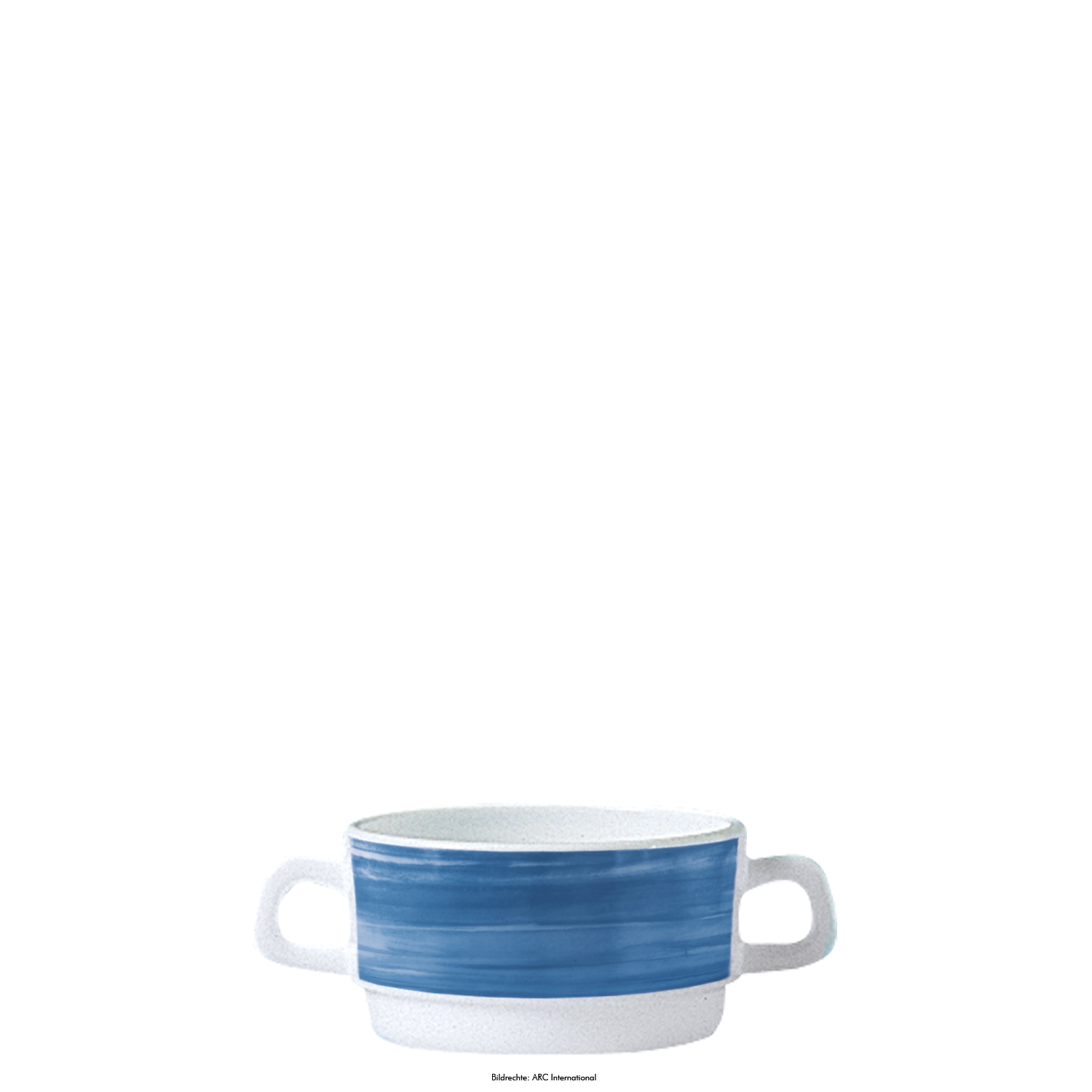 21284 Suppentasse 0,32l stapelbar BRUSH BLUE JEAN