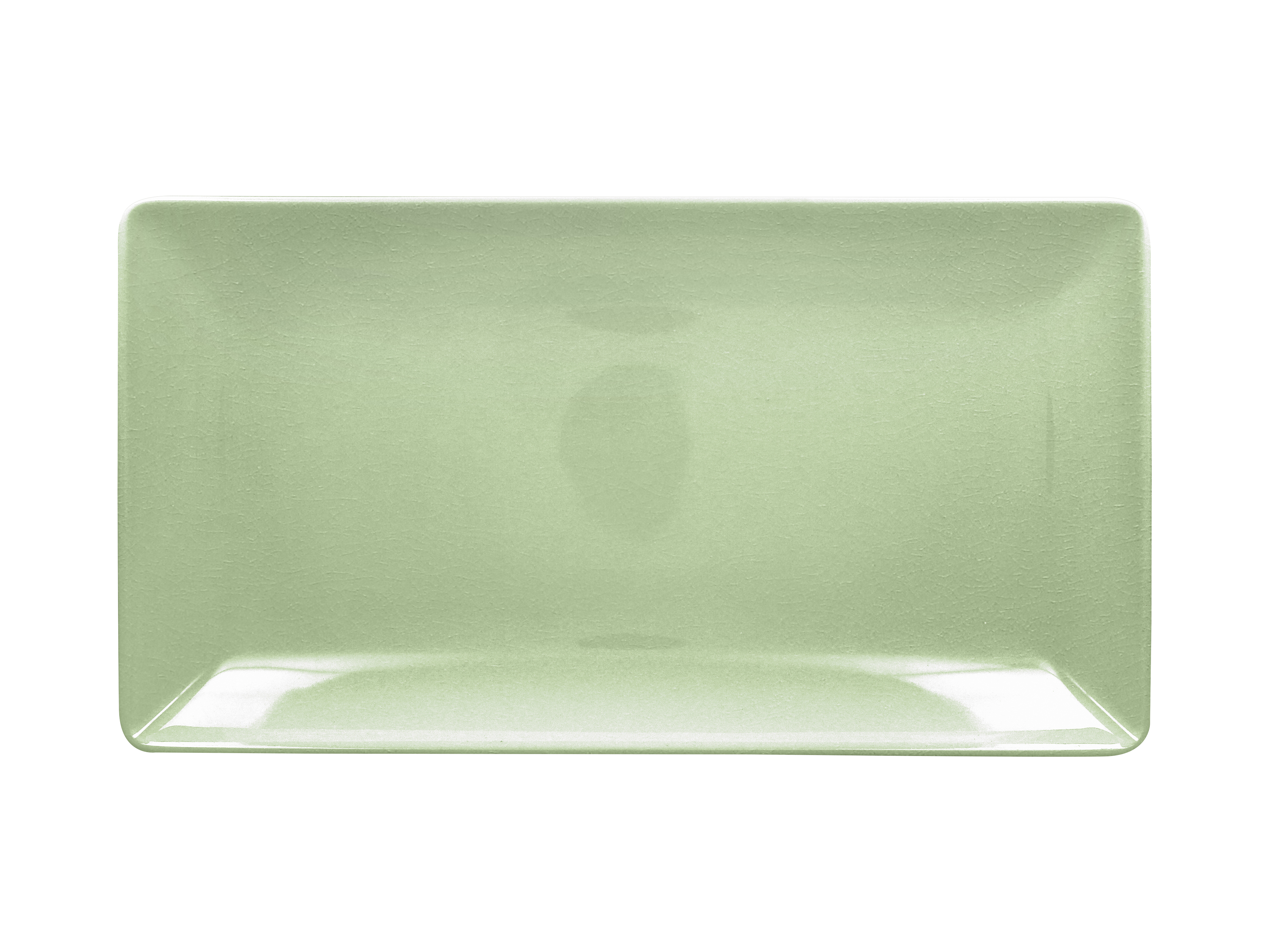 Teller eckig 33,8x18,3x2,4cm VINTAGE green