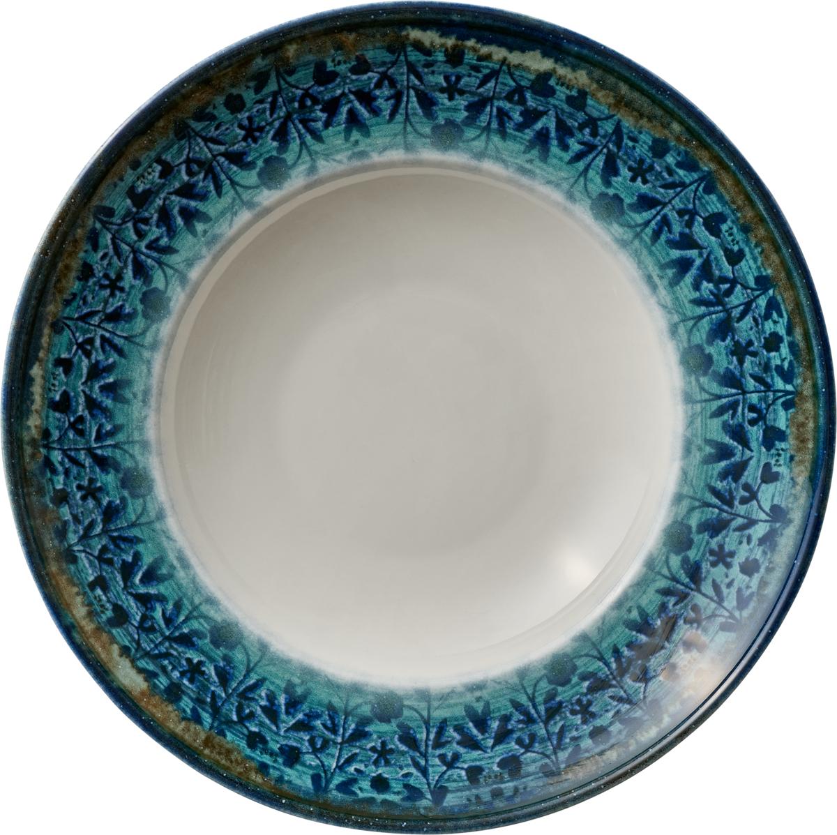 Teller tief Fahne indigo 27cm MIRAGE