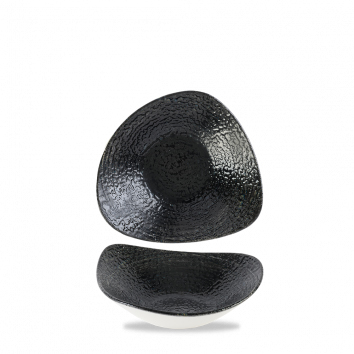 Schale dreieckig 18,5cm/37cl HOMESPUN CHROMA carbon